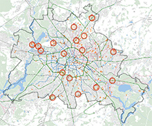 Map of Berlin: Integrated Urban Development